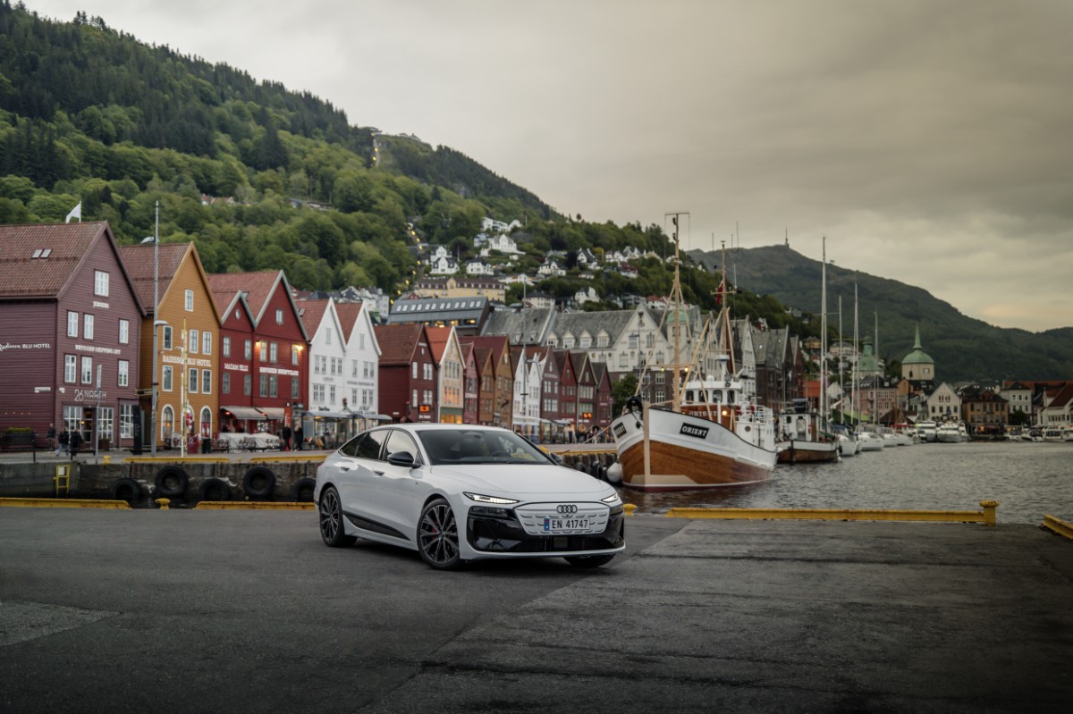 Sva energija na točkovima: Audi A6 e-tron iz Kopenhagena do Bergena