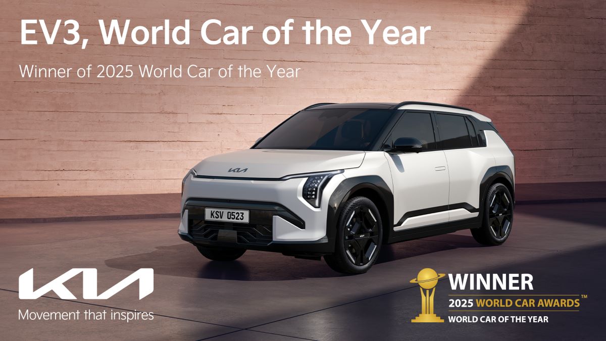 Kia EV3 je Svjetski auto godine 2025.